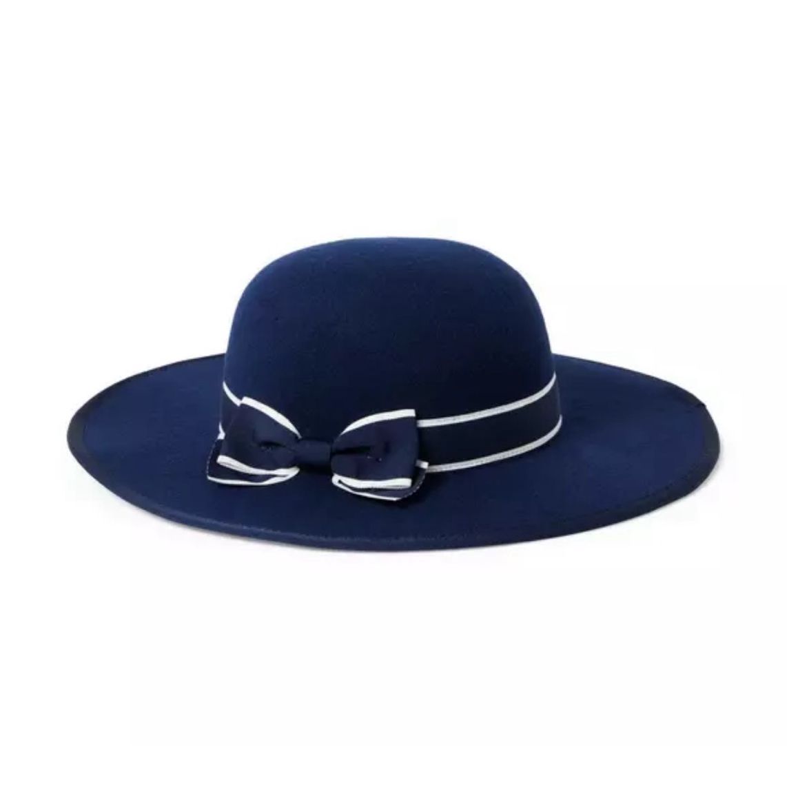 Janie And Jack Bow Hat In Merchant Marine Size 1224 Months
